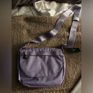 LL Bean lavender crossbody